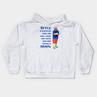 Style: know what you want Kids Hoodie